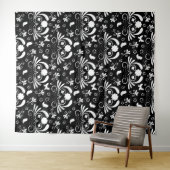 Elegant floral wandkleed (In Situ (horizontaal))