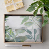 Elegant Floral Waterverf Tissuepapier (Geschenk)