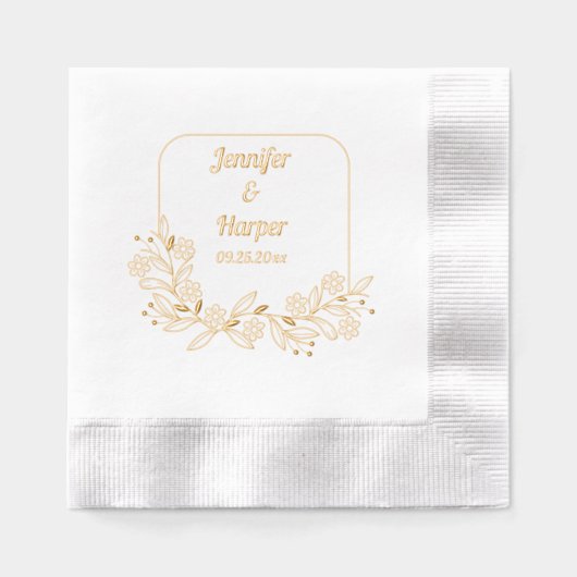 Elegant Floral Wedding (Recto)