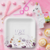 Elegant Floral Wedding Bord – Liefde in Bloei (Feest)