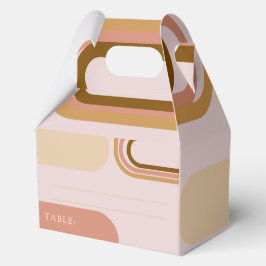 Elegant Floral Wedding Favor Box Bedankdoosjes