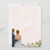 Elegant Floral Wedding Invitation (Dos)