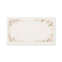 Elegant Floral Wedding Invitation | Soft Botanical