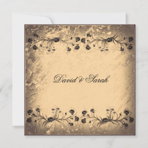 Elegant Floral Wedding Save the Date