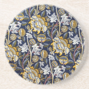 Elegant Floral William Morris Zandsteen Onderzetter