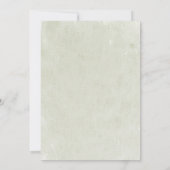 Elegant  Floral Women's 75th Birthday Kaart (Achterkant)