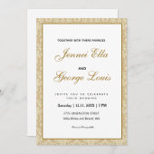 Elegant  florale achtergrond kaart (Voorkant / Achterkant)