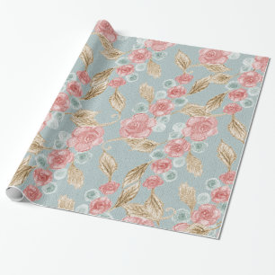 Elegant  florale cadeaupapier