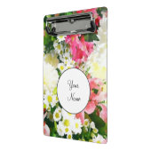 Elegant florale waterverf mini klembord (Angled2)