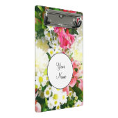 Elegant florale waterverf mini klembord (Schuin)