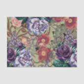 Elegant  Florals Ontkoppeling Tissuepapier (Voorkant)