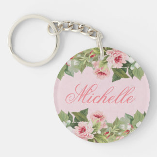 Elegant floranje sleutelhanger / sleutelhanger met