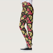 Elegant floreel patroon 2 leggings (Links)