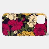 Elegant floreel patroon Case-Mate iPhone case (Achterkant (horizontaal))