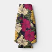 Elegant floreel patroon flesjeskoeler (Voorkant)