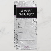 Elegant Flourishes Salon & Spa Cadeaubon (Voorkant / Achterkant)