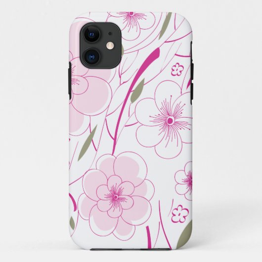 Elegant  Flowers iPhone cases vol 10 (Achterkant)