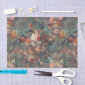 Elegant Flowers Tissuepapier (Craft)