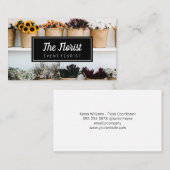 Elegant Flowers Visitekaartje (Voorkant / Achterkant)