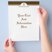 Elegant Flyer (Hand)