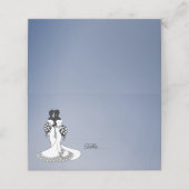 Elegant Fog Lesbian. Weddenschapskaarten (Buitenkant ongevouwen)