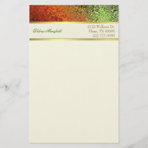 Elegant Foil look Business Stationery Briefpapier