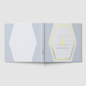 Elegant Folie bruiloft gastenboek (Volledig)