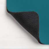 Elegant Forest Green Monogram Muismat (Hoek)