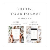 Elegant Formal Sage Green Wedding Kaart