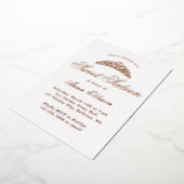 Elegant Formal Sweet 16 Folie Uitnodiging (Gedraaid)