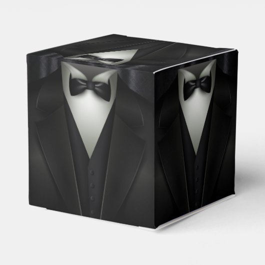 Elegant Formal Tuxedo Bachelor Party Bedankdoosjes