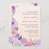 Elegant Formal Wedding Invites Kaart (Voorkant / Achterkant)