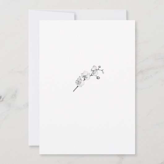 Elegant formeel Gold Script Lijst Vrijgezellenfees Kaart (Achterkant)