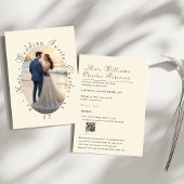 Elegant Foto Lijst QR Code Kaart