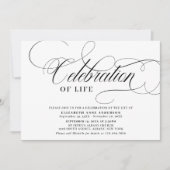 Elegant fotofeest in het leven  kaart (Voorkant)