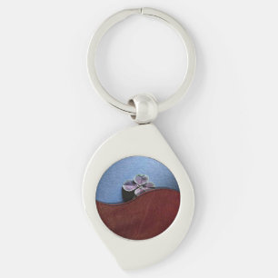 Elegant Four Leaf Clover Sleutelhanger