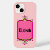 Elegant Framed Book Bord Case-Mate iPhone Case (Achterkant)