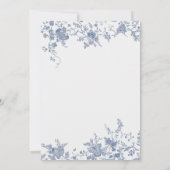 Elegant Frans Bloemen Jouy Tafelnummer (Achterkant)