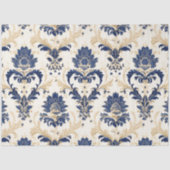 Elegant Frans Damask Decoupage Papier (Voorkant)