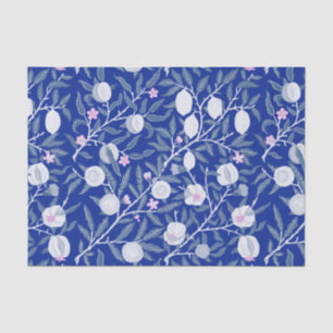 Elegant Fresh Blue Lemon wijngaarden Tissuepapier
