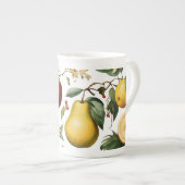Elegant Fruit Waterverf Bone China Mokken (Voorkant rechts)
