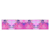 Elegant Fuchsia and Dark Blue Limited Hydrangea Korte Tafelloper (Horizontaal)