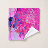 Elégant Fuchsia et bleu foncé Limelight Hydrangea (Gant de toilette)