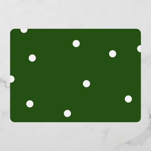 Elegant Fun Merry kerst Aangepaste foto Folie Feestdagenkaart (Achterkant)