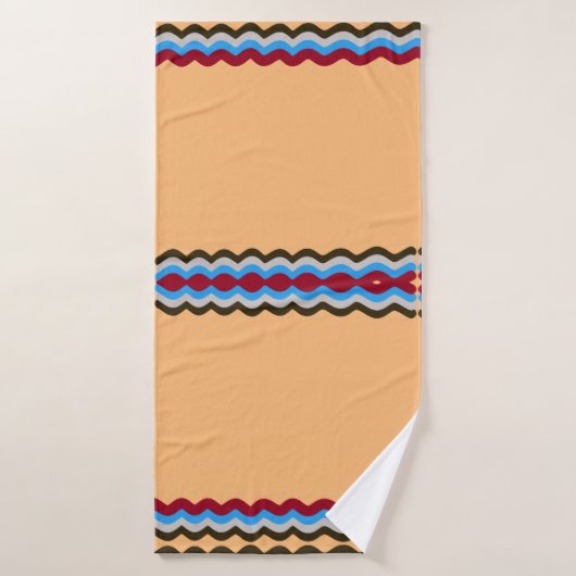 Élégant funky (Serviette de bain)