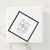 Elegant Future Mrs Bruidsfeestje Bedankjes Labels (In situ)