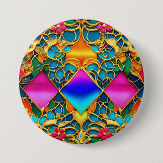 Elegant futuristisch Frans herenhuis interieur Ronde Button 7,6 Cm