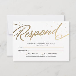 Elegant Gala RSVP