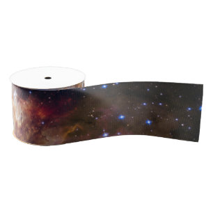 Elegant galaxy Wide Grosgrain Ribbon, 2 Yard Spool Lint