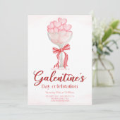 Elegant Galentine's Day Invitation (Debout devant)